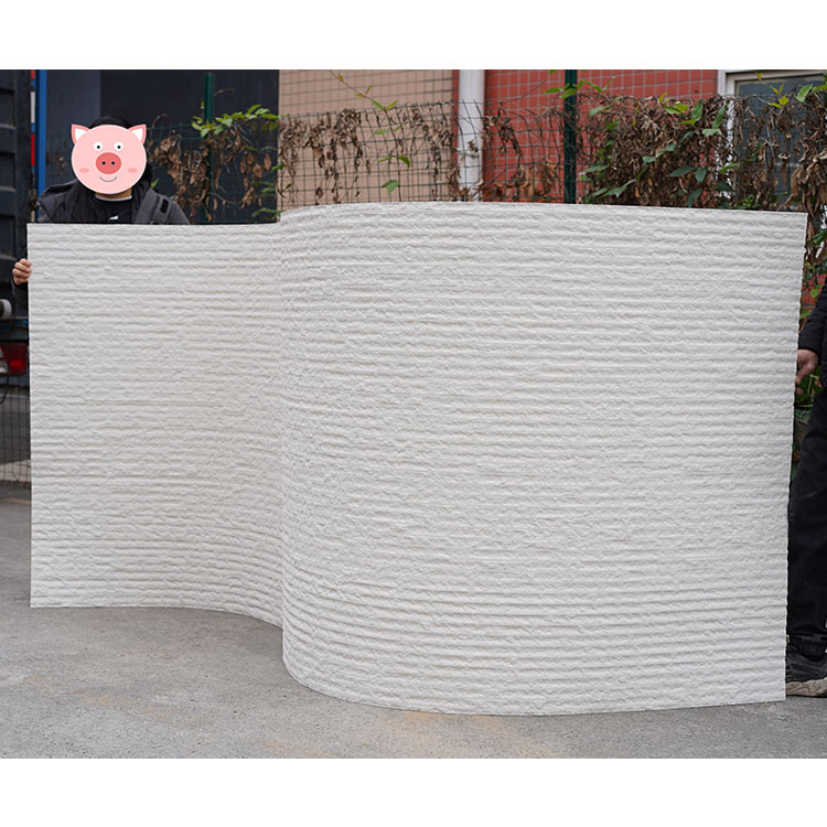 Soft Stone-corrugated Plate